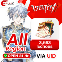 Identity V (GL) - 3,663 Echoes - 49.99$ Top up UID By Inblackm Open 24 hr.