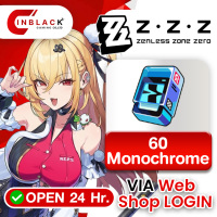 Zenless Zone Zero : 60 Monochrome 0.99$ Top up Web Shop LOGIN By Inblack Open 24 hr