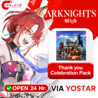 Arknights - Thank you Celebration Pack 49.99 $ Top Up VIA Yostar By Inblack Open 24 hr.