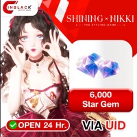 shining Nikki - 6000 Star Gem  UID by Inblackm open 24 hr.