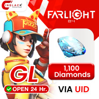 [INSTANT] Farlight 84 (GL) - 1,100 Diamonds - Top up UID by Inblackm open 24 hr.