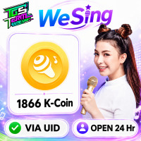 WeSing Top up WeSing - 1866 K-Coin - Fast Delivery-Open 24 hr - UID
