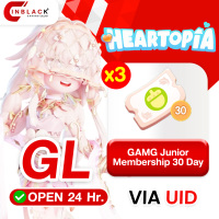 Heartopia (GL) - GAMG Junior Membership 30 Day x 3 8.97$ Top up UID by Inblackm open 24 hr.