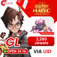 Harry Potter (GL)  - 3280 + 3460 Jewels ( First Time x 2 ) Top up UID By Inblackm open 24 hr.
