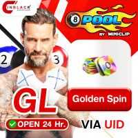 8 Ball Pool (GL) - Golden Spin 0.99$ Top up UID By Inblackm Open 24 hr.
