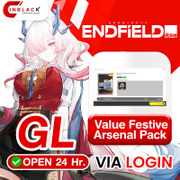Arknights: Endfield (GL) - Value Festive Arsenal Pack 13.99$ Top up via LOGIN By Inblack Open 24 hr.