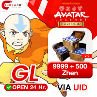 Avatar: Realms Collide (GL) - 9999 + 500 Zhen X 2 199.99$ Top up UID By Inblack Open 24hr.