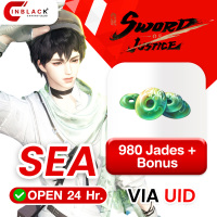 [INSTANT] Sword of Justice (SEA) - 980 Jades + Bonus - 15.49$ Top up UID By Inblackm Open 24 hr.