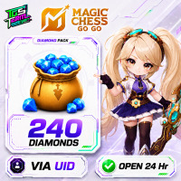 Magic Chess: Go Go【NOT support MY】- 240 Diamonds -Fast Delivery-Open 24 hr - UID
