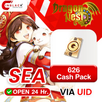 [INSTANT] Dragon Nest M: Classic (SEA) - 626 Cash Pack ( 600+26 ) - Top up UID By Inblack Open 24 hr.