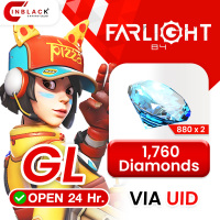 [INSTANT] Farlight 84 (GL) - 1,760 Diamonds (880 x 2) - Top up UID by Inblackm open 24 hr.