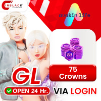 Avakin Life (GL) - 75 Crowns Top up Web Shop LOGIN By Inblack open 24 hr.