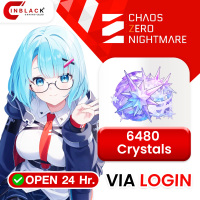 CZN  - 6480 Crystals(99.99$) Top up via LOGIN By Inblack Open 24 hr.