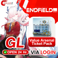 Arknights: Endfield (GL) - Value Arsenal Ticket Pack 13.99$ Top up via LOGIN By Inblack Open 24 hr.