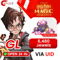 Harry Potter (GL)  - 6480  + 6880 Jewels( First Time x 2 ) Top up UID By Inblackm open 24 hr.
