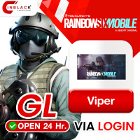 Rainbow Six Mobile (GL) - Viper - 4.99$ Top up via LOGIN By Inblackm Open 24 hr.