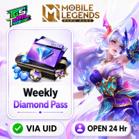 Mobile Legends: Bang Bang- Weekly Diamond Pass -Fast Delivery-Open 24 hr - UID