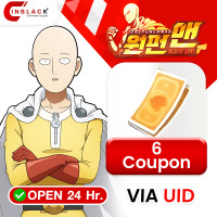 [INSTANT] One Punch Man: The Strongest - 6 Coupon - Top up UID By Inblackm Open 24hr.