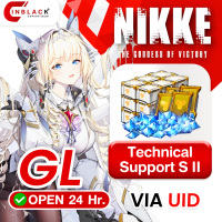Goddess of Victory: NIKKE (GL) - Technical Support S II 99.99$ Top up UID By Inblack Open 24 hr.
