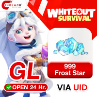 [INSTANT] Whiteout Survival (GL) - 999 Frost Star - 9.99$ Top up UID By Inblack Open 24 hr.