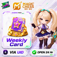 Magic Chess: Go Go【NOT support MY】- Weekly Card -Fast Delivery-Open 24 hr - UID