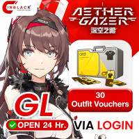 Aether Gazer (GL) - 30 Outfit Vouchers (4.89$) Top up via LOGIN By Inblack Open 24 hr.