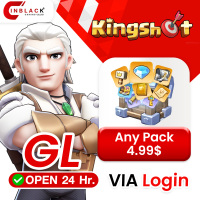 Kingshot (GL) - Any Pack (4.99$) Top Up via Login by Inblackm open 24 hr.