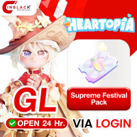 Heartopia (GL) - Supreme Festival Pack 10.99$ Top up via LOGIN by Inblackm open 24 hr.