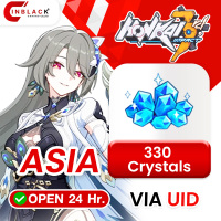 [INSTANT] Honkai Impact 3 (ASIA) - 330 Crystals  Top up UID By Inblackm open 24 hr.
