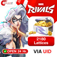 [INSTANT] Marvel Rivals - 2180 Lattices - Top up UID By Inblackm Open 24 hr.