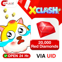 X-Clash - 20000 Red Diamonds 199.99$ Top up UID By Inblackm Open 24 hr.