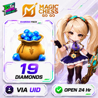 Magic Chess: Go Go【NOT support MY】- 19 Diamonds -Fast Delivery-Open 24 hr - UID