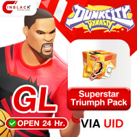 Dunk City Dynasty (GL) - Superstar Triumph Pack 19.99$ Top up UID BY Inblack Open 24 hr.