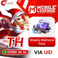 Mobile Legends: Bang Bang (TH) - Weekly Diamond Pass Top up UID By Inblackm Open 24 hr.