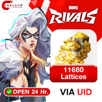 [INSTANT] Marvel Rivals - 11680 Lattices - Top up UID By Inblackm Open 24 hr.