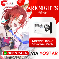 Arknights - Material Issue Voucher Pack 4.99 $ Top Up VIA Yostar By Inblack Open 24 hr.