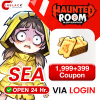 Haunted Room: Sleep Survivor (SEA) - 1999+399 Coupon (First Time Limit) 19.99$ Top up Web Shop LOGIN By Inblackm Open 24 hr.