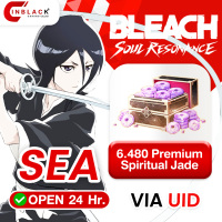 Bleach: Soul Resonance (SEA) - 6480 Premium Spiritual Jade (Frist Time X 2) Top up UID By Inblackm Open 24 hr.