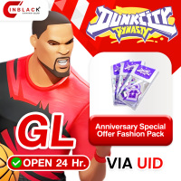 Dunk City Dynasty (GL) - Anniversary Special Offer Fashion Pack 9.99$ Top up UID BY Inblack Open 24 hr.