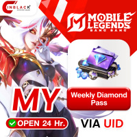Mobile Legends: Bang Bang (Malaysia) - Weekly Diamond Pass Top up UID By Inblackm Open 24 hr.