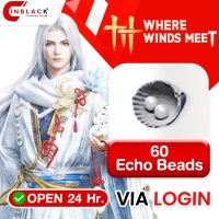 Where Winds Meet - 60 Echo Beads - 0.99$ Top up Via Login by Inblackm open 24 hr.