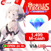 Mobile Legends: Adventure - 1499  M-cash Top up UID by Inblackm open 24 hr.