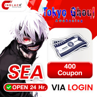 Tokyo Ghoul: Awakening (SEA)- 400 Coupon 3.99$ Top up Via Official LOGIN By Inblack Open 24 hr.