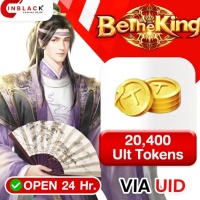 [INSTANT] Be The King - 20400 Ult Tokens - Top up UID By Inblackm Open 24 hr.