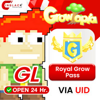 Growtopia (GL) - Royal Grow Pass Player ID by Inblackm open 24 hr.