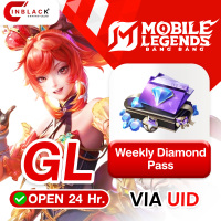[INSTANT] Mobile Legends: Bang Bang (GL) - Weekly Diamond Pass via UID by Inblackm open 24 hr.