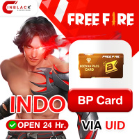Free Fire (Indo Only) - BP Card Top up UID By Inblackm Open 24 hr.