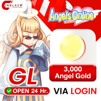 Angels Online Global - 3000 Angel Gold Via Official Login By Inblack Open 24 hr.