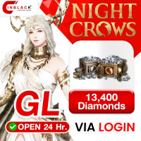 Night Crows (GL) - 13,400 Diamonds 149.99$ Top up Official LOGIN by Inblackm open 24 hr.