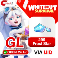 [INSTANT] Whiteout Survival (GL) - 299 Frost Star - 2.99$ Top up UID By Inblack Open 24 hr.